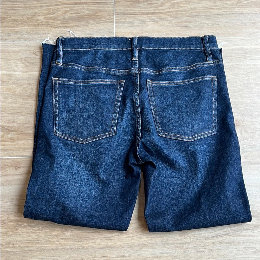 J. Crew Vintage Slim Straight Jeans - Dark Blue Sz 30 - Picture 8 of 9